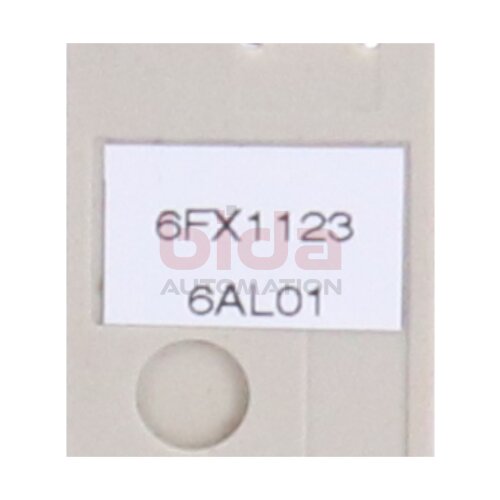 Siemens 6FX1123-6AL01 / 6FX1 123-6AL01 SINUMERIK 3, 8, 850 PLC-SPEICHER, 32 KB RAM