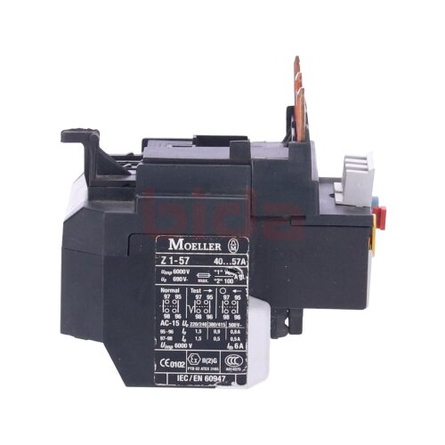 Moeller Z1-57 &Uuml;berlastrelais / overload relay 40...57A