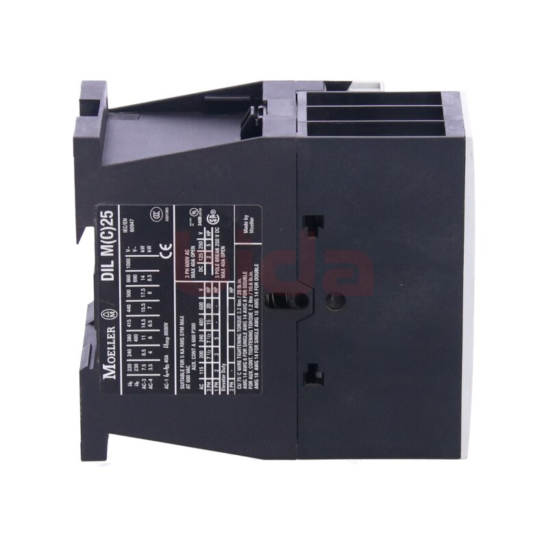 Moeller DIL M 25-10 Leistungssch&uuml;tz, 3‑polig / Power contactor