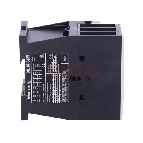 Moeller DIL M 25-10 Leistungssch&uuml;tz, 3‑polig / Power contactor
