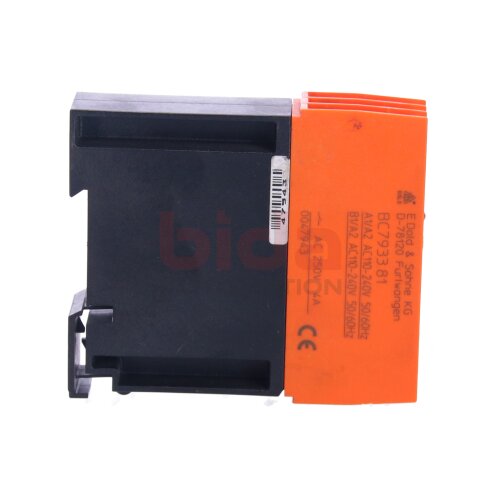 E.Dold &amp; S&ouml;hne KG BC793381 Zeitrelais / time relay 250V / 4A