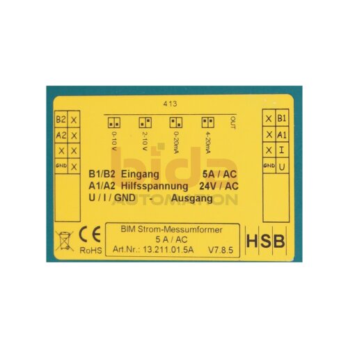 HSB 13.211.01.5A N&auml;herungsschalter Proximity switch