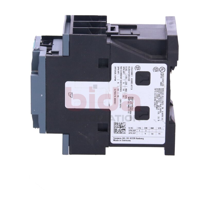 Siemens 3RT2025-1AP04 / 3RT2 025-1AP04 Leistungssch&uuml;tz AC-3e/AC-3 Power contactor