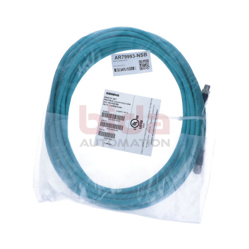 Siemens 6XV1830-3DN10 / 6XV1 830-3DN10 PROFIBUS M12 Steckleitung (ET 200) Connecting Cable