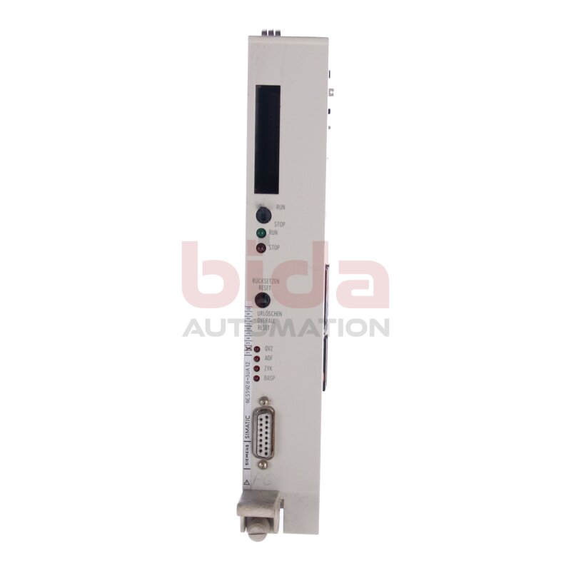 Siemens 6ES5928-3UA12 / 6ES5 928-3UA12 SIMATIC S5, CPU 928 ZENTRALBAUGRUPPE / CENTRAL ASSEMBLY