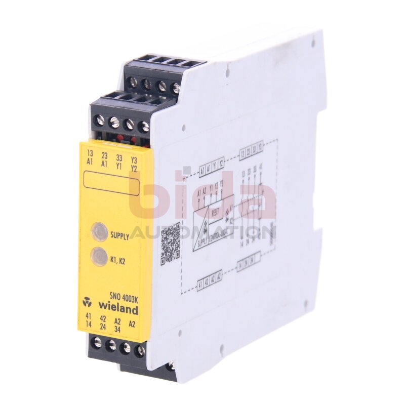 wieland SNO 4003K-A  (R1.188.0500.1) Sicherheitsrelais Safety Relay