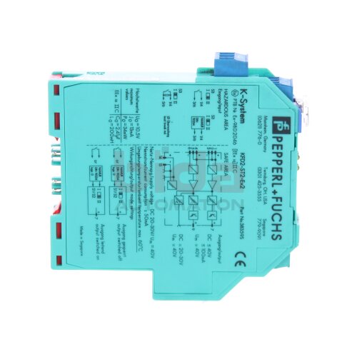 Pepperl+Fuchs KFD2-ST2-Ex2 Schaltverst&auml;rker Switching amplifier