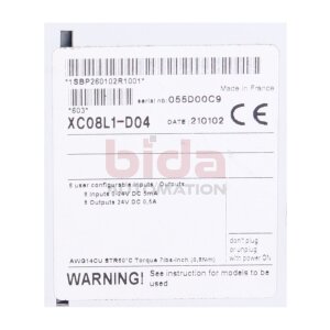 ABB XC08L1-D04 Erweiterung / Extension 24V DC / 0.5A