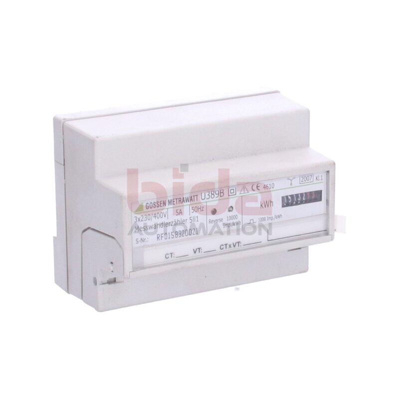 GOSSEN METRAWATT U389B Messwandlerz&auml;hler instrument Transformer meter