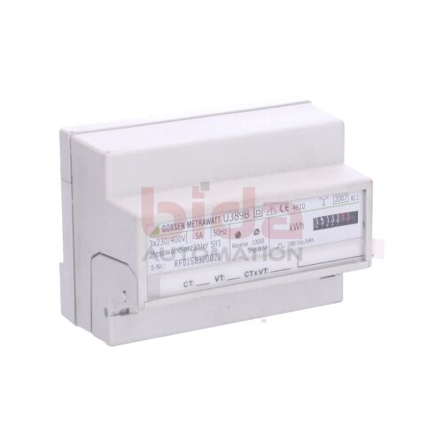GOSSEN METRAWATT U389B Messwandlerz&auml;hler instrument Transformer meter