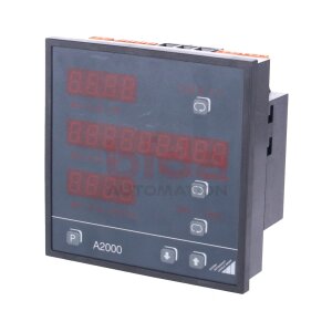 GOSSEN METRAWATT A2000 Multifunktionaler Leistungsmesser...