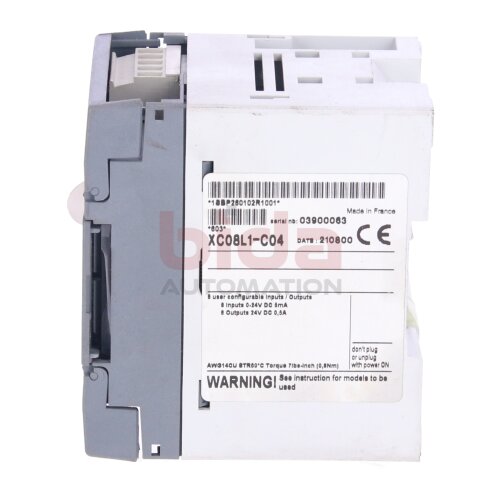 ABB XC08L1-C04 ( 1SBP260102R1001) Ein-/Ausgabe-Erweiterungsmodul / Input/output extension module  24V DC