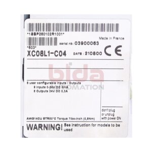 ABB XC08L1-C04 ( 1SBP260102R1001)...