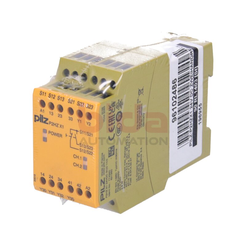 Pilz P2HZ X1 24VDC 3n/o 1n/c (774340) Sicherheitsrelais / Safety relay 24V DC
