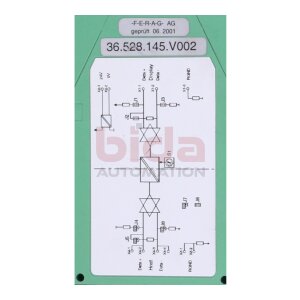 FERAG 36.528.145.V002 (MX052.1) RS-485 Simplex-Schalter...