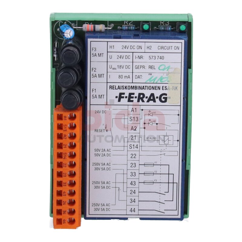 FERAG 573.740.000 Eingangsmodul Input module