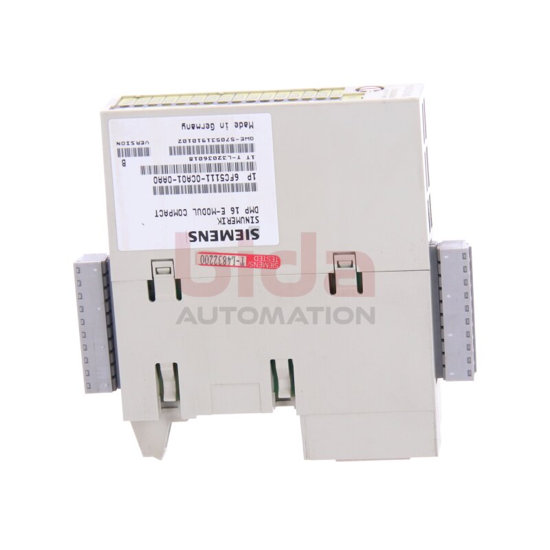 Siemens 6FC5111-0CA01-0AA0 / 6FC5111-0CA01-0AA0 SINUMERIK 840C/840CE/840D/840DE elektr. Baugruppe/Assembly group for/ f&uuml;r CNC DMP kompakt, 16 Eing. 24V potentialgetrennt