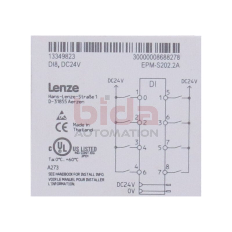 Lenze EPM-S2022A Modul 24V DC