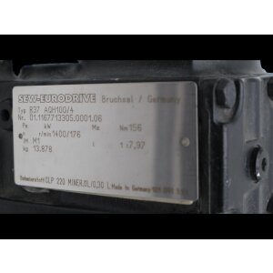 SEW Eurodrive R37 AQH100/4 Getriebemotor Motor Servomotor