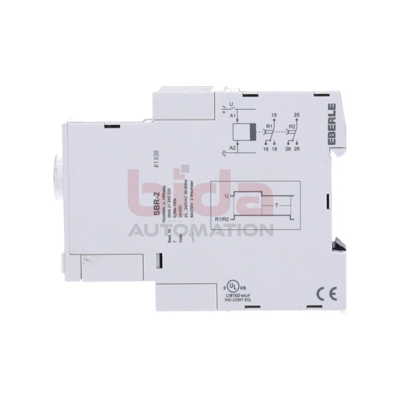 EBERLE SBR-2 (054521649020) Zeitrelais / Time relay 24V DC