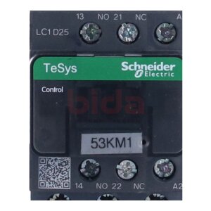 Schneider LC1 D25 (53KM1) Leistungsschütz Power...