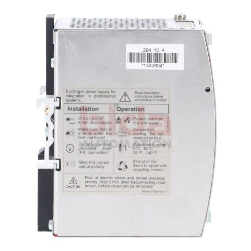 Puls SL5.100 Netzteil Power Supply Unit  24Vdc 5A 115/230Vac