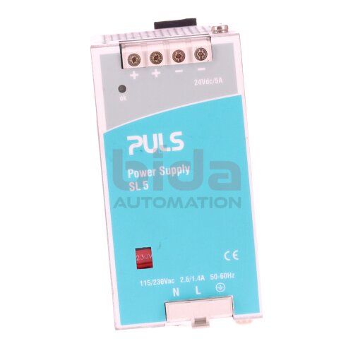 Puls SL5.100 Netzteil Power Supply Unit  24Vdc 5A 115/230Vac