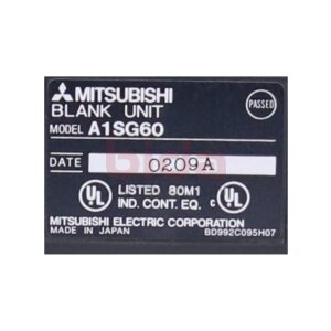 Mitsubishi A1SG60 Leere Einheit  Blank unit