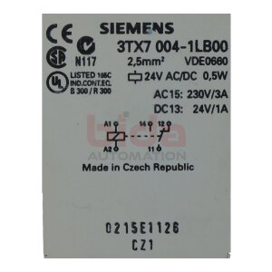 Siemens 3TX7004-1LB00 / 3TX7 004-1LB00...
