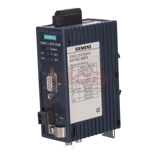 Siemens 6GK1502-3AB10 / 6GK1 502-3AB10 SIMATIC NET OLM/S3 (A2) Profibus Optical Link Module