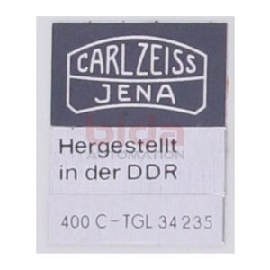 CARL ZEISS JENA 400 C-TGL 34235 Inkrementaler Drehgeber...