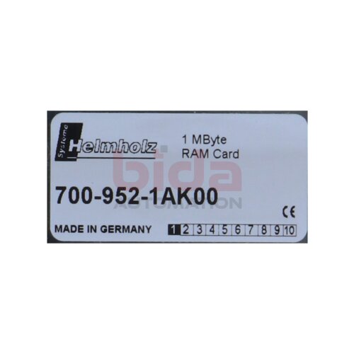Helmholz 700-952-1AK00 RAM Card 1MByte