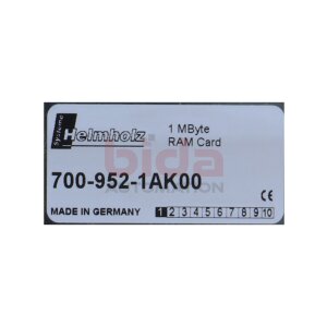 Helmholz 700-952-1AK00 RAM Card 1MByte