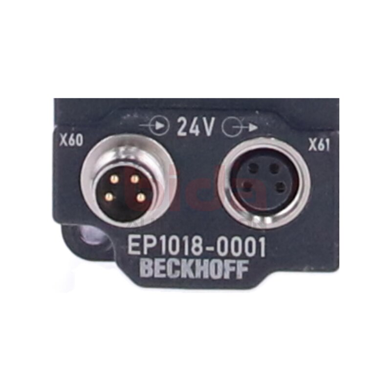 BECKHOFF EP1018-0001 EtherCAT Box, 8-Kanal-Digital-Eingang, 24 V DC, 10 &micro;s, M8