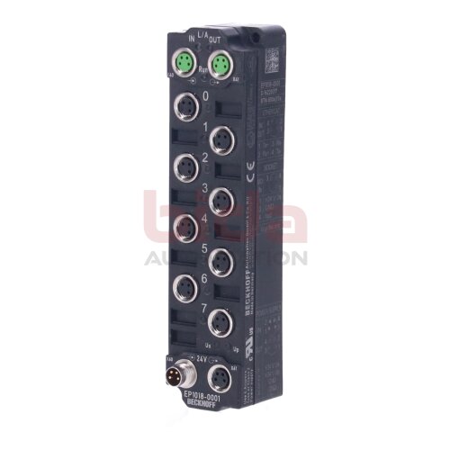 BECKHOFF EP1018-0001 EtherCAT Box, 8-Kanal-Digital-Eingang, 24 V DC, 10 &micro;s, M8