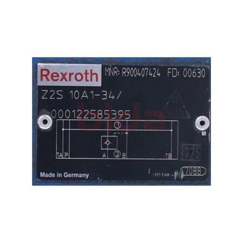 Rexroth R900407424 (Z2S10A1-34) R&uuml;ckschlagventil Non-return valve
