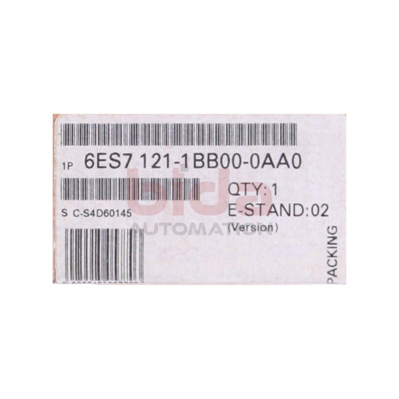 Siemens 6ES7121-1BB00-0AA0 / 6ES7 121-1BB00-0AA0 SIMATIC SC, Elektronikmodule / Electronic modules  2 DI, DC 24V