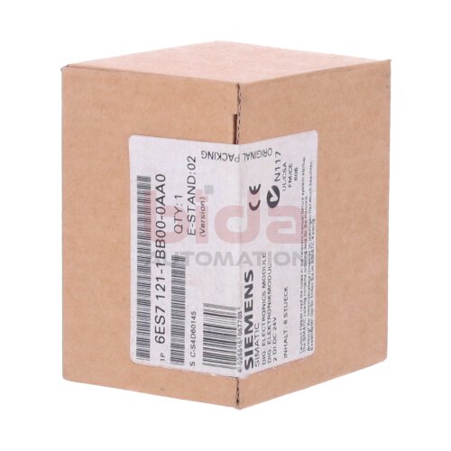 Siemens 6ES7121-1BB00-0AA0 / 6ES7 121-1BB00-0AA0 SIMATIC SC, Elektronikmodule / Electronic modules  2 DI, DC 24V