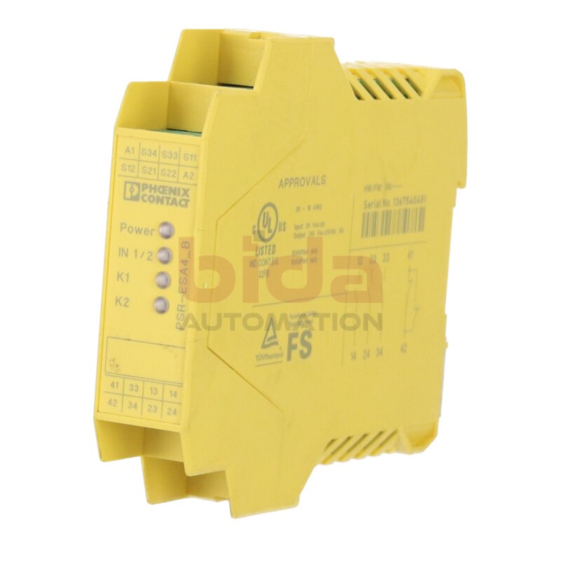 Phoenix Contact PSR-SPP-24UC/ESA4/3X1/1X2/B (2963941) Sicherheitsrelais Safety relay