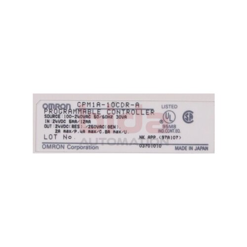 Omron CPM1A-10CDR-A SYSMAC Programmierbare Steuerung Programmable controller