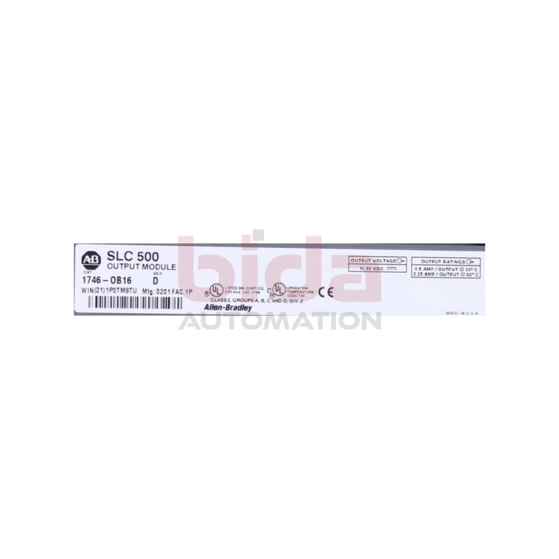 Allen-Bradley 1746-0B16 Ausgangsmodul Output module