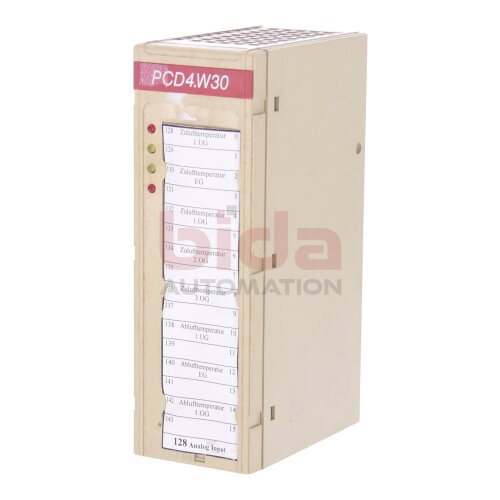 SAIA PCD4.W310 Analoges Eingangsmodul Analog input