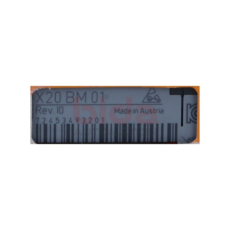 B&amp;R X20 BM 01 / X20BM01 Stromversorgungsbusmodul Power supply bus module