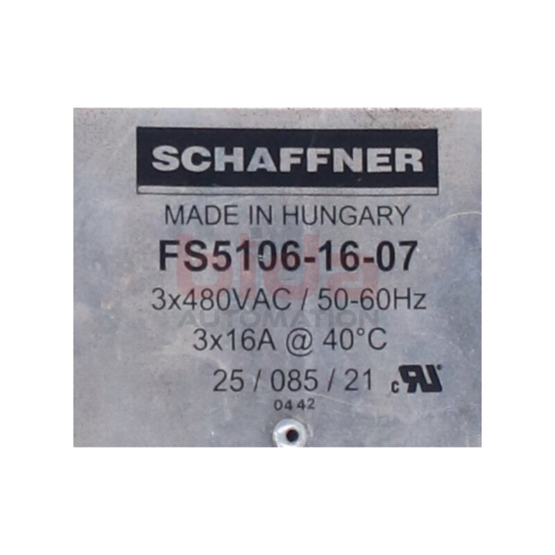 SCHAFFNER FS5106-16-07 Filter Modul Filter Module