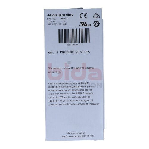 Allen-Bradley 1734-TB (95715805/02) Terminal Base  / Anschlussmodul