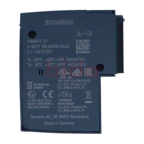 Siemens 6ES7193-6AR00-0AA0 / 6ES7 193-6AR00-0AA0  SIMATIC ET 200SP, Busadapter