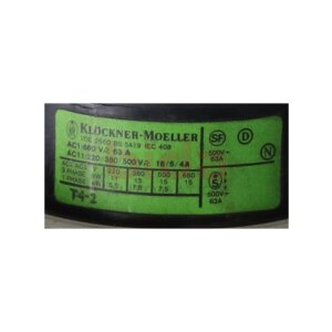 Moeller T4-2 Hauptschalter Lasttrennschalter Disconnect...