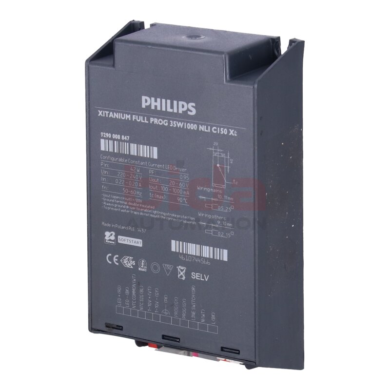 PHILIPS XITANIUM FULL PROG 35W1000 NLI CI50Xt