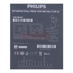 PHILIPS XITANIUM FULL PROG 35W1000 NLI CI50Xt