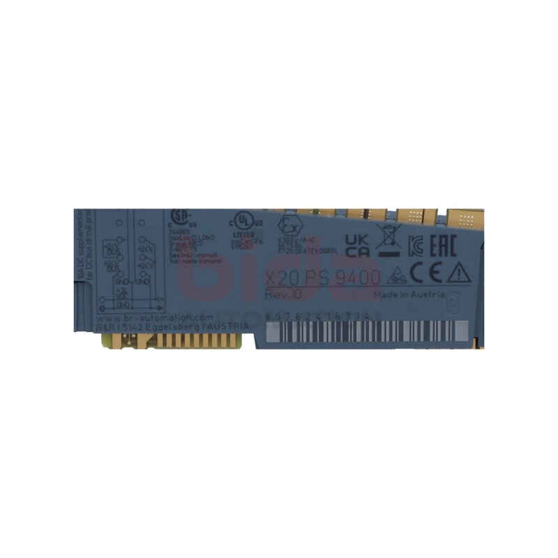 B&amp;R X20PS9400 / X20 PS 9400 Stromversorgungsmodul Power supply module